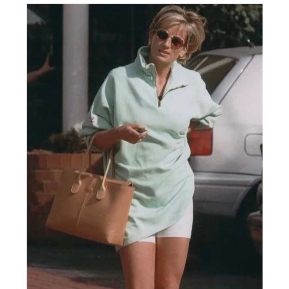 Diana Zip Neck Sweatshirt